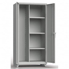 Strong Hold - Storage Cabinets Type: Heavy Duty Janitorial Width (Inch): 60 - Industrial Tool & Supply