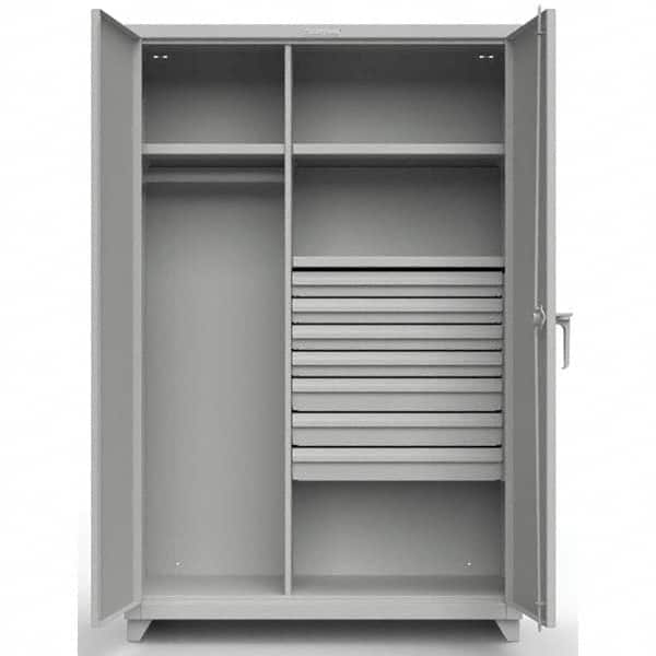 Strong Hold - Storage Cabinets Type: Wardrobe Width (Inch): 48 - Industrial Tool & Supply