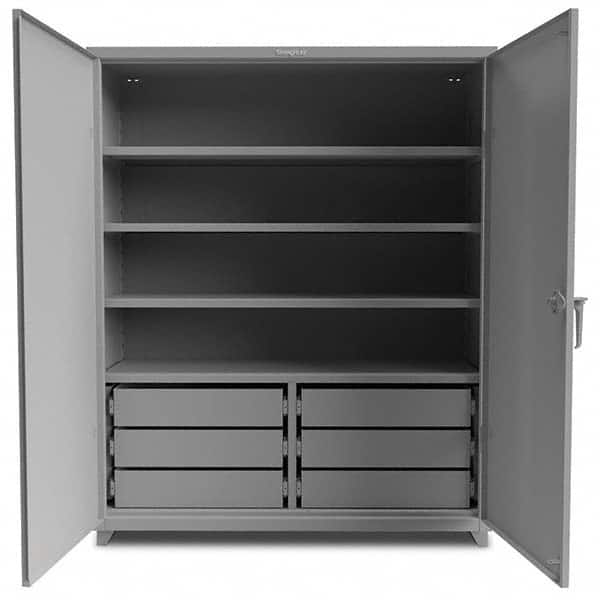 Strong Hold - Storage Cabinets Type: Heavy Duty Width (Inch): 48 - Industrial Tool & Supply