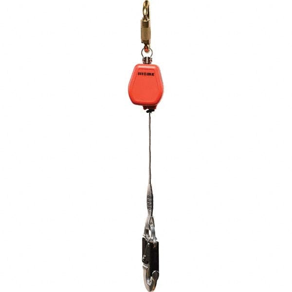 Checkmate - Self-Retracting Lanyards, Lifelines & Fall Limiters Type: Self-Retracting Lifeline Length (Feet): 6.00 - Industrial Tool & Supply