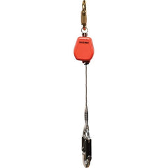 Checkmate - Self-Retracting Lanyards, Lifelines & Fall Limiters Type: Self-Retracting Lifeline Length (Feet): 6.00 - Industrial Tool & Supply