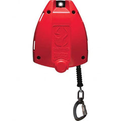Checkmate - Self-Retracting Lanyards, Lifelines & Fall Limiters Type: Self-Retracting Lifeline Length (Feet): 100.00 - Industrial Tool & Supply
