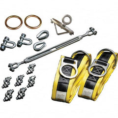 Guardian Fall Protection - Anchors, Grips & Straps Type: HLL Attachment System Temporary or Permanent: Permanent - Industrial Tool & Supply