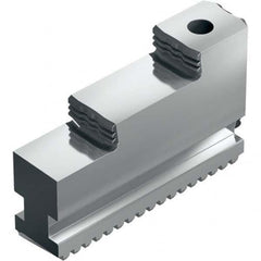 Schunk - 12" Max Chuck Diam Serrated Hard Lathe Chuck Base Jaws - Industrial Tool & Supply