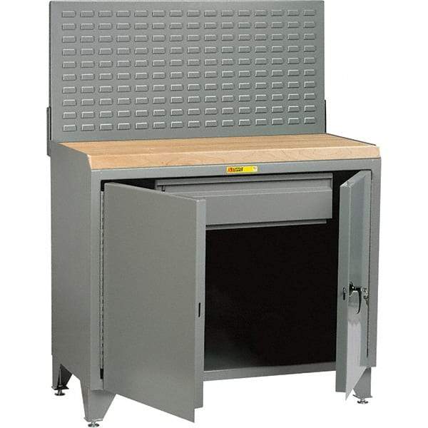 Little Giant - Stationary Workstations Type: Security Workstation Width (Inch): 36 - Industrial Tool & Supply