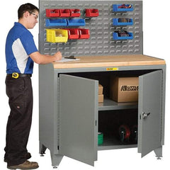 Little Giant - Stationary Workstations Type: Security Workstation Width (Inch): 36 - Industrial Tool & Supply