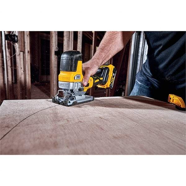 DeWALT - Cordless Jigsaws Voltage: 20 Strokes per Minute: 3200 - Industrial Tool & Supply