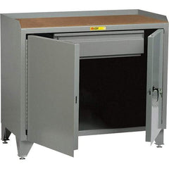 Little Giant - Stationary Workstations Type: Security Workstation Width (Inch): 36 - Industrial Tool & Supply