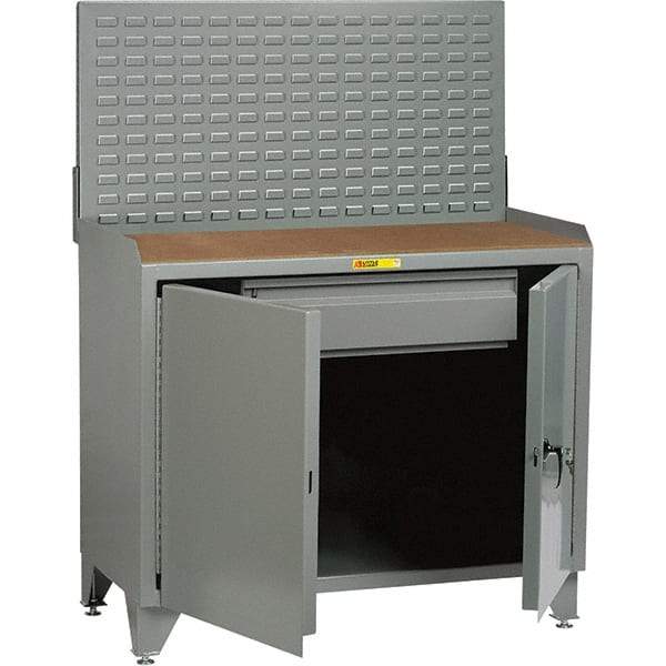 Little Giant - Stationary Workstations Type: Security Workstation Width (Inch): 48 - Industrial Tool & Supply