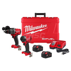 Cordless Tool Combination Kit: 18V (2) Belt Clip, (2) Bit Holder, Carrying Case, Side Handle,  Carrying Case