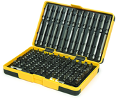 148 Piece - #16148 - 1/4" Drive - Master Security Bit Set - Industrial Tool & Supply