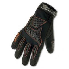 9015F M BLK GLOVES W/DORSAL - Industrial Tool & Supply