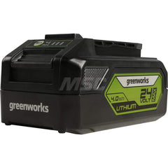 Power Tool Battery: 24V, Lithium-ion 4 Ah, 1 to 2 hr Charge Time, Series GW 24-volt