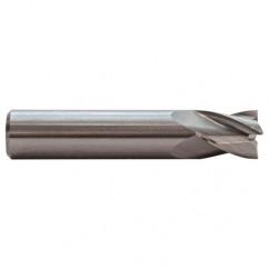 7/16 TuffCut® GP Stub Length 4 Fl TiN Coated Center Cutting End Mill - Industrial Tool & Supply