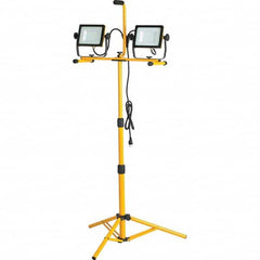 PRO-SOURCE - Portable Work Lights Portable Type: Tripod Lamp Type: LED - Industrial Tool & Supply
