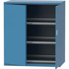 LISTA - 159 Compartment Bright Blue Steel Modular Storage Cabinet - Industrial Tool & Supply