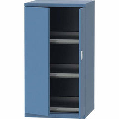 LISTA - 45 Compartment Bright Blue Steel Modular Storage Cabinet - Industrial Tool & Supply