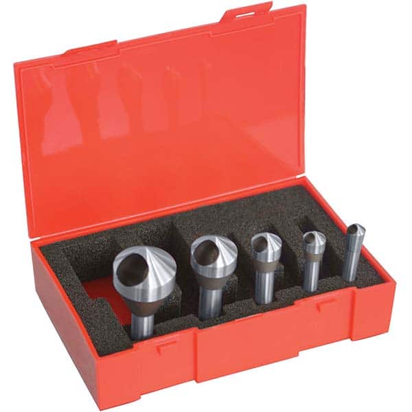 Cleveland - Countersink Sets Countersink Type: Zero Flute Minimum Head Diameter (Inch): 5/16 - Industrial Tool & Supply