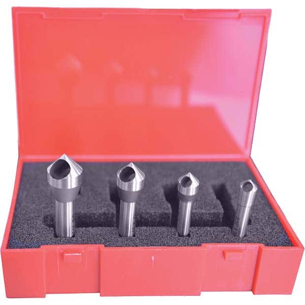 Cleveland - Countersink Sets Countersink Type: Zero Flute Minimum Head Diameter (Inch): 5/16 - Industrial Tool & Supply