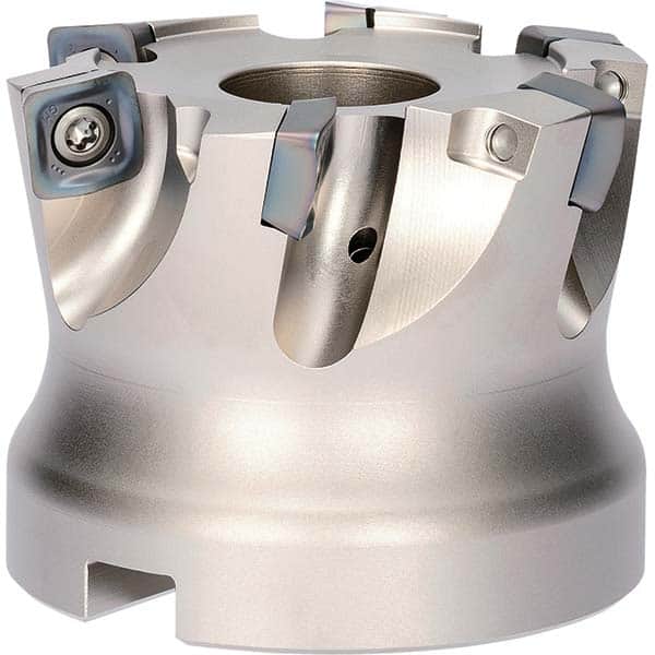 Kyocera - Indexable High-Feed Face Mills Cutting Diameter (Inch): 1.594 Cutting Diameter (mm): 40.49 - Industrial Tool & Supply