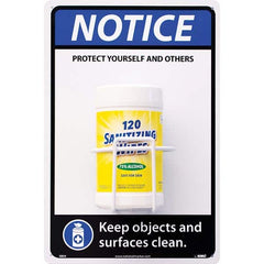 NMC - PPE Dispensers Type: Disinfectant Wipe Dispenser Station Mount: Table/Wall - Industrial Tool & Supply