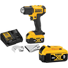 DeWALT - Heat Guns & Blowers Type: Heat Gun Heat Setting (Deg F): 550-990 - Industrial Tool & Supply