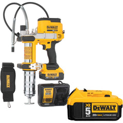 DeWALT - Grease Guns Type: Battery Operationed Grease Gun Capacity (oz.): 16 - Industrial Tool & Supply