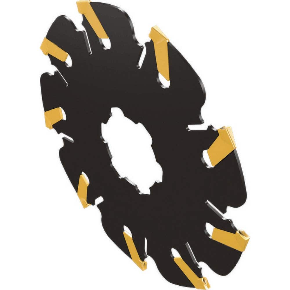 Iscar - Indexable Slotting Cutters Connection Type: Arbor Cutting Width (Decimal Inch): 0.0390 - Industrial Tool & Supply