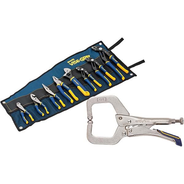 Irwin - Plier Sets Set Type: Assortment Number of Pieces: 8.000 - Industrial Tool & Supply