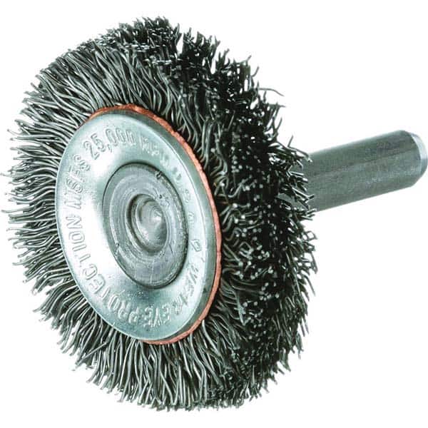 Osborn - Wheel Brushes Outside Diameter (Inch): 3 Shank Diameter (Inch): 1/4 - Industrial Tool & Supply