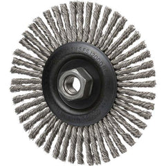 Osborn - Wheel Brushes Outside Diameter (Inch): 4 Arbor Hole Thread Size: 5/8-11 - Industrial Tool & Supply