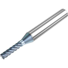 Niagara Cutter - 1/8" Diam 6 Flute Solid Carbide 0.01" Corner Radius End Mill - Industrial Tool & Supply