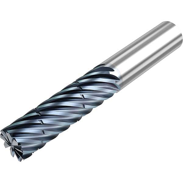 Niagara Cutter - 1" Diam 9 Flute Solid Carbide 0.03" Corner Radius End Mill - Industrial Tool & Supply