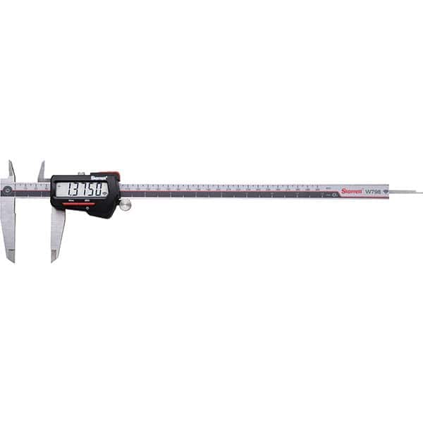 Starrett - Electronic Calipers Minimum Measurement (mm): 0.00 Maximum Measurement (mm): 300.00 - Industrial Tool & Supply
