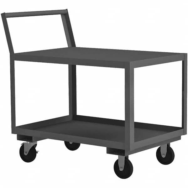 Durham - 1,400 Lb Capacity 2-Shelf Low Deck Service Truck - Industrial Tool & Supply