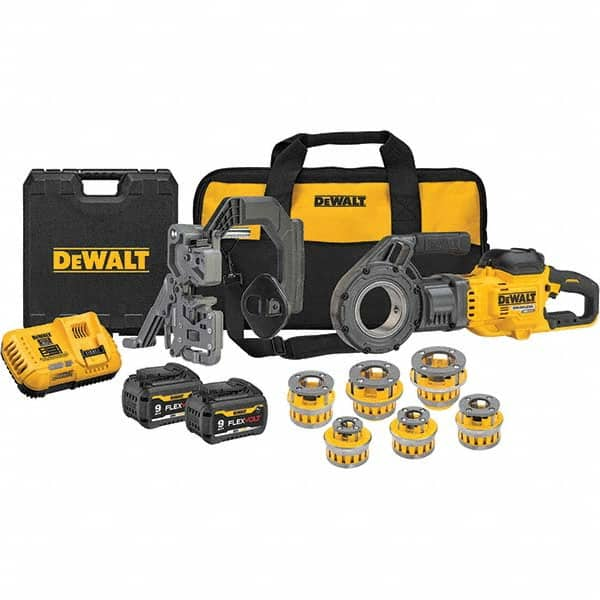 DeWALT - Power Pipe Threaders Type: Cordless Pipe Threader Voltage: 60 - Industrial Tool & Supply