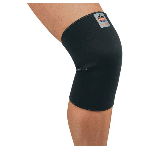 600 S Black Single Layer Neoprene Knee Sleeve - Industrial Tool & Supply