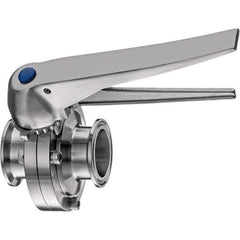 Value Collection - Butterfly Valves   Style: Clamp    Pipe Size: 1 (Inch) - Industrial Tool & Supply