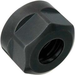 Techniks - ER11 Slotted Collet Nut - Industrial Tool & Supply