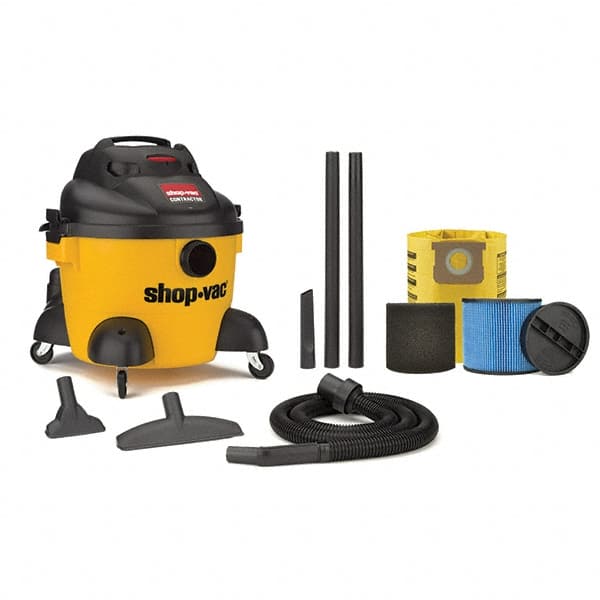 Shop-Vac - 6 Gal 3 Peak hp 8.4 Amp Electric Wet/Dry Vacuum - Industrial Tool & Supply
