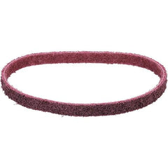 Dynabrade - 1" Wide x 30" OAL, Aluminum Oxide Abrasive Belt - Aluminum Oxide, Medium, Nonwoven, Cloth Backing, Wet/Dry - Industrial Tool & Supply