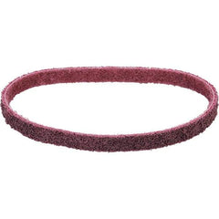 Dynabrade - 1/2" Wide x 24" OAL, Aluminum Oxide Abrasive Belt - Aluminum Oxide, Medium, Nonwoven, Cloth Backing, Wet/Dry - Industrial Tool & Supply