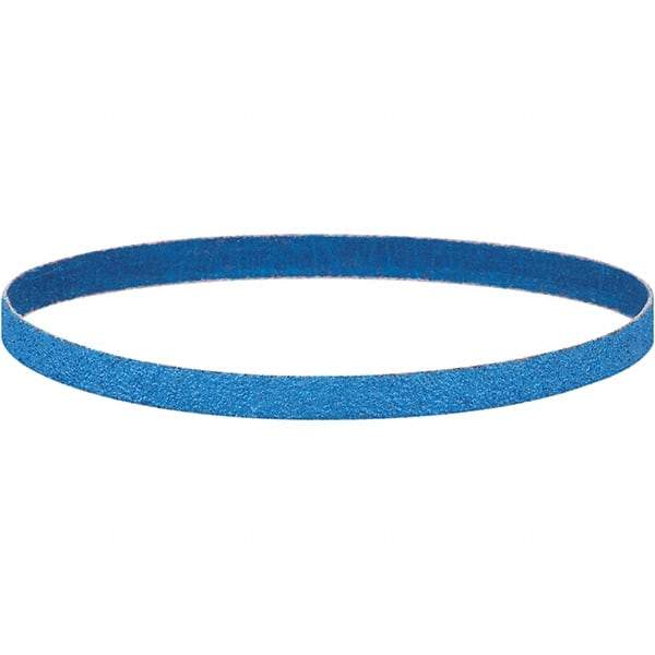 Dynabrade - 1-1/2" Wide x 30" OAL, 40 Grit, Zirconia Alumina Abrasive Belt - Zirconia Alumina, Coated, X Weighted Cloth Backing, Wet/Dry - Industrial Tool & Supply