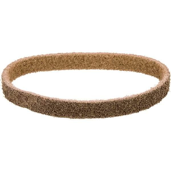 Dynabrade - 1-1/2" Wide x 30" OAL, Aluminum Oxide Abrasive Belt - Aluminum Oxide, Coarse, Nonwoven, X Weighted Cloth Backing, Wet/Dry - Industrial Tool & Supply
