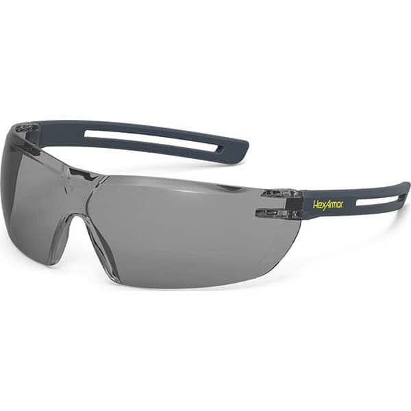 HexArmor - Safety Glasses Type: Safety Lens Color Family: Gray - Industrial Tool & Supply