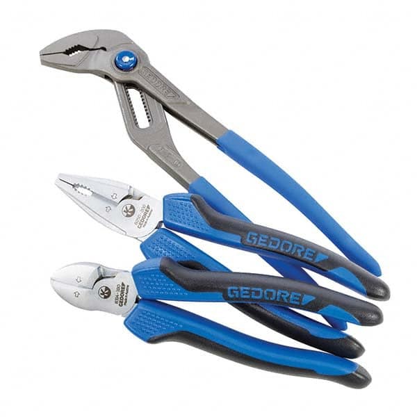 Gedore - Plier Sets Set Type: Assortment Number of Pieces: 3 - Industrial Tool & Supply
