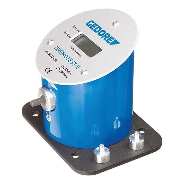 Gedore - Torque Wrench Meters & Calibrators Tool Type: Electronic Torque Tester Drive Size (Inch): 1/4 - Industrial Tool & Supply