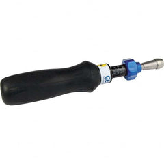 Gedore - Torque Limiting Screwdrivers; Type: Torque Screwdriver ; Minimum Torque (In/Lb): 2 (Pounds); Maximum Torque (In/Lb): 12 (Pounds); Drive Size (Inch): 1/4 ; Drive Size (Decimal Inch): 0.25000 ; Drive Size (mm): 6.3 - Exact Industrial Supply
