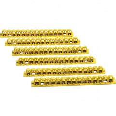 Brady - Pack of 6 Lockout Accessory Lock Rails - Industrial Tool & Supply