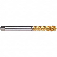 Emuge - M12x1.50 Metric Fine 0 Flute D6 Modified Bottoming Spiral Flute Tap - Industrial Tool & Supply